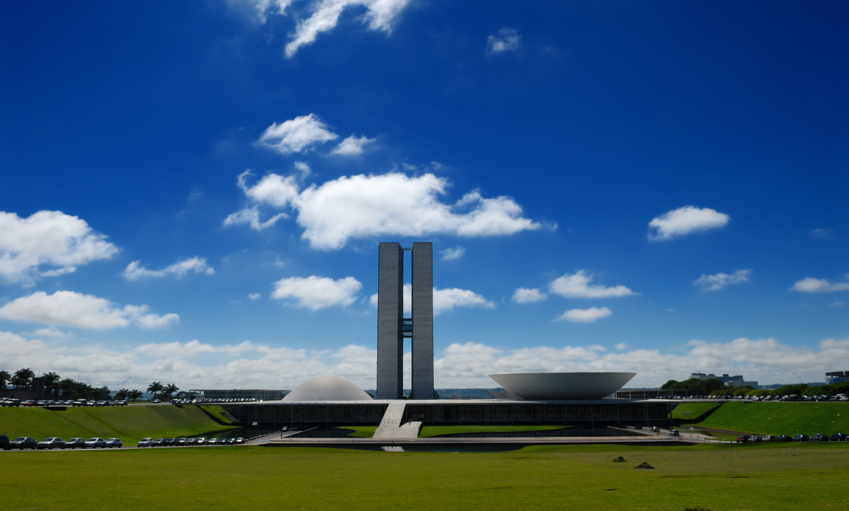 Praça dos Três Poderes em Brasília